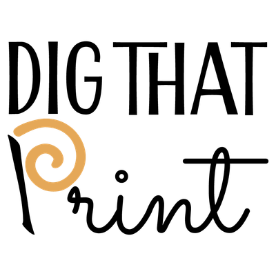 Dig That Print Bathroom