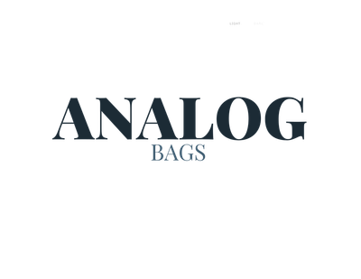 Analog Bags