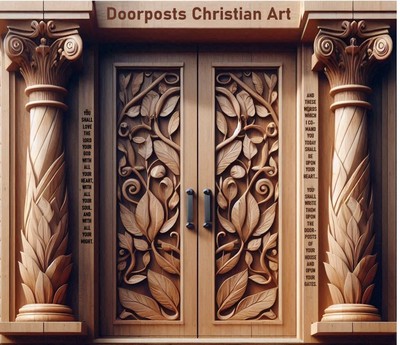 Doorposts Christian Art
