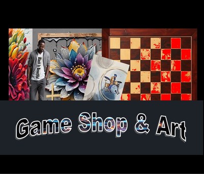 Game Shop and Art-Canvas