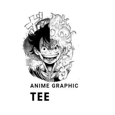 Anime graphic tee