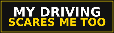 My Driving Scares Me Too