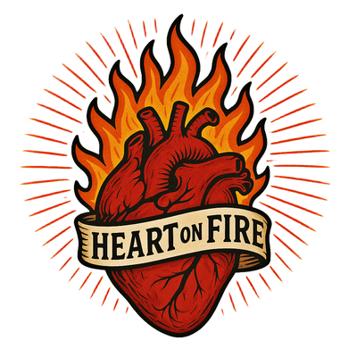 Heart on Fire Merch