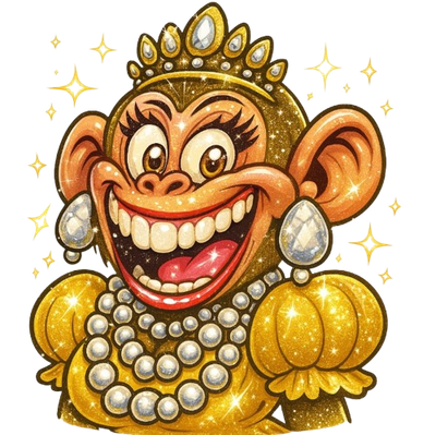 Glitter Monkey