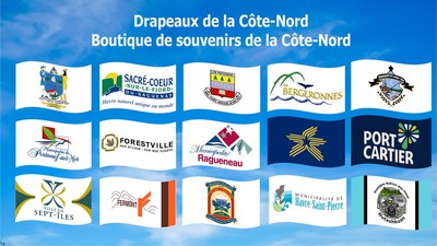 Drapeaux de la Cote-Nord