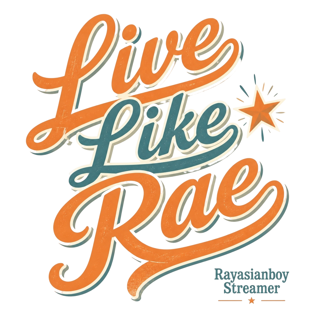 Rayasianboy "Live Like Rae" Poster