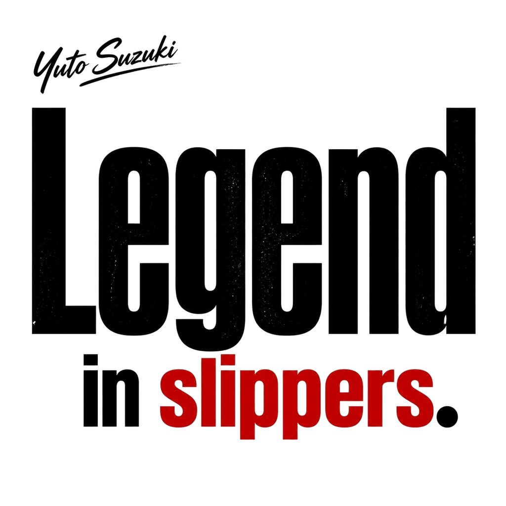 Sakamoto Days "Legend in slippers." Poster