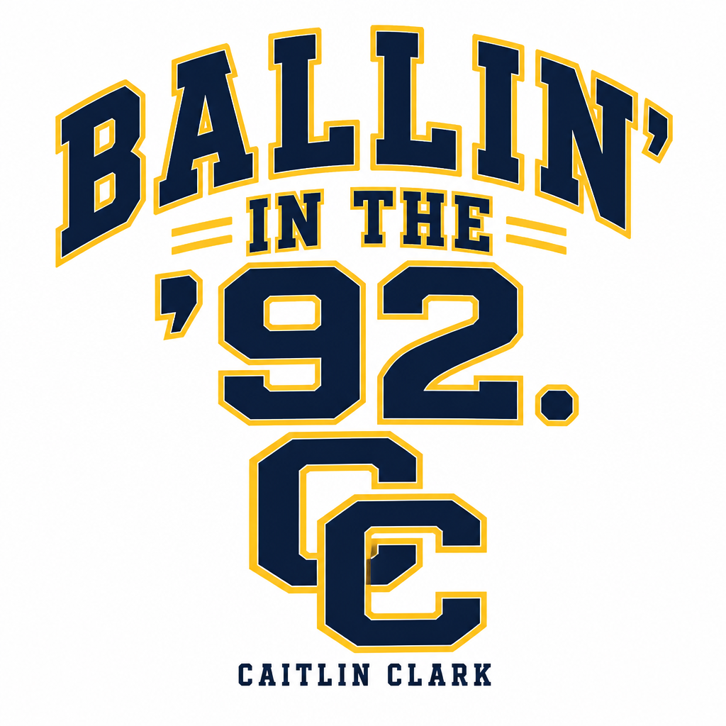 Caitlin Clark "Ballin" Poster