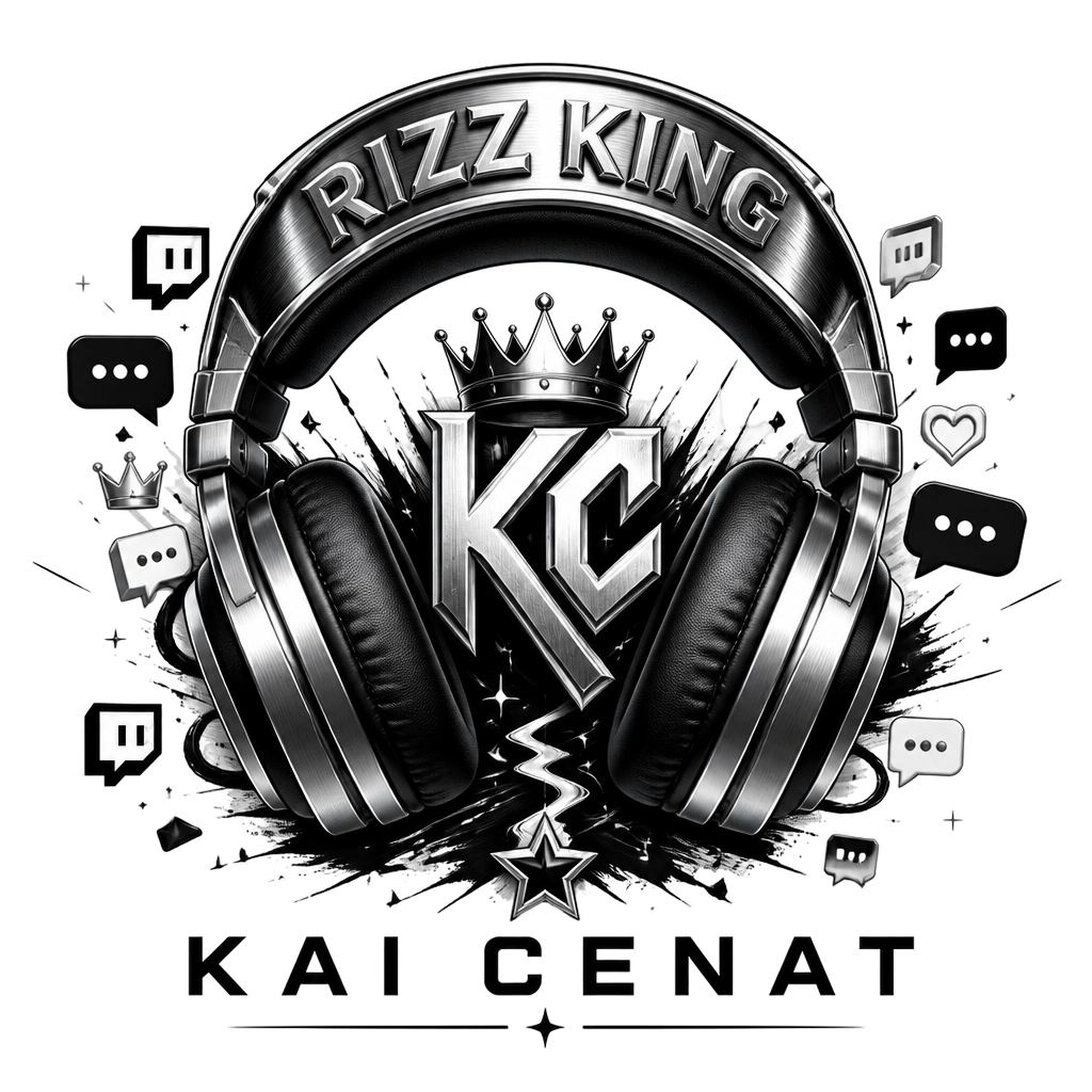 Kai Cenat "Rizz King" Poster