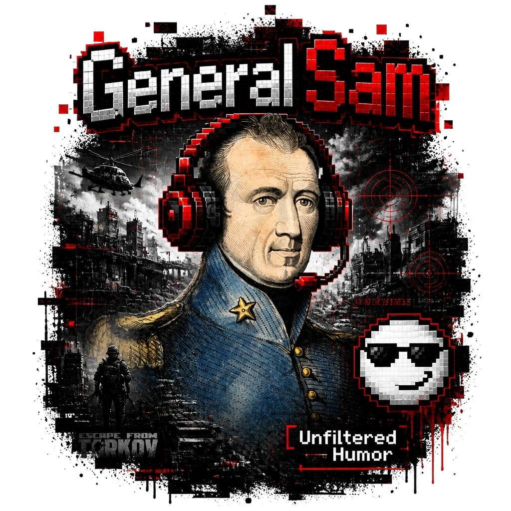 General Sam "Escape from Tarkov," Poster
