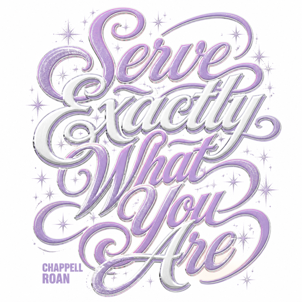 Chappell Roan "Serve Exactly What You Are" Poster - Official posters merchandise