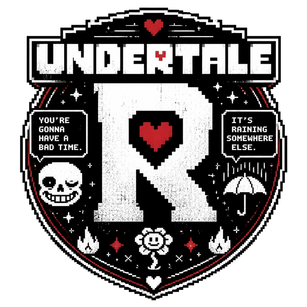 Undertale "s notable phrases like " Poster - Official posters merchandise