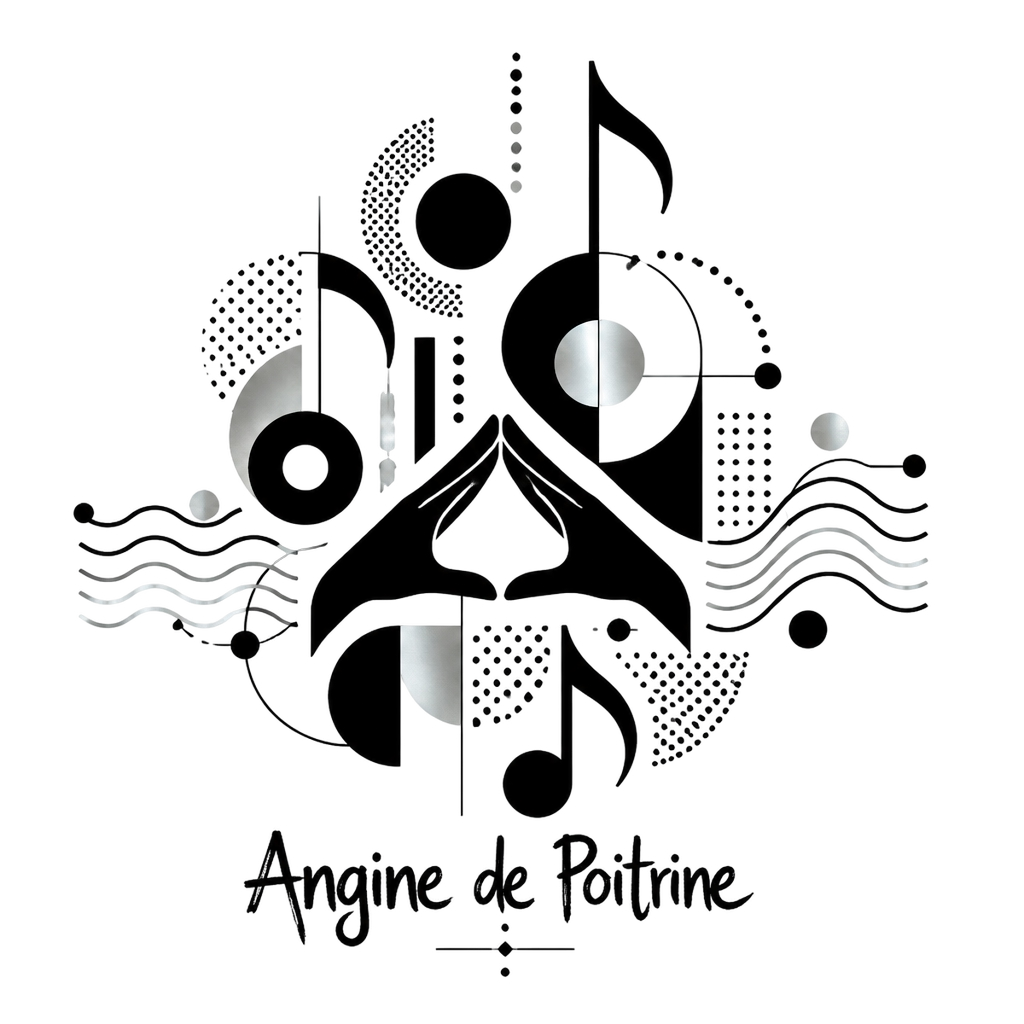 Angine de Poitrine "microtonal harmony." Poster - Official posters merchandise
