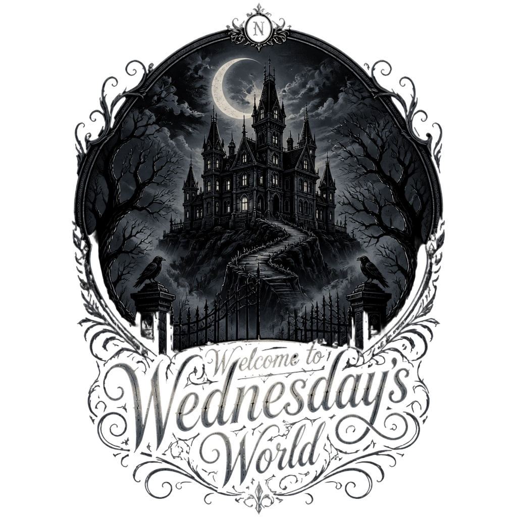 Wednesday "Welcome to Wednesday" Poster - Official posters merchandise