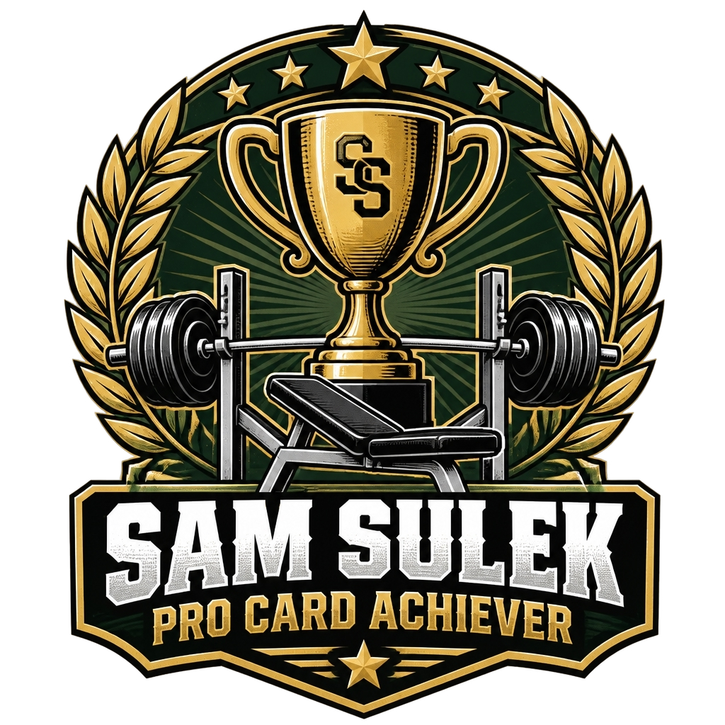 Sam Sulek "Sam Sulek Pro Card Achiever" Poster - Sam Sulek posters merchandise