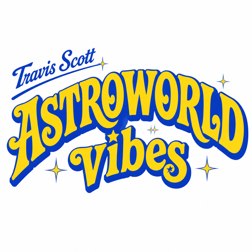 Travis Scott "Astroworld vibes" Poster