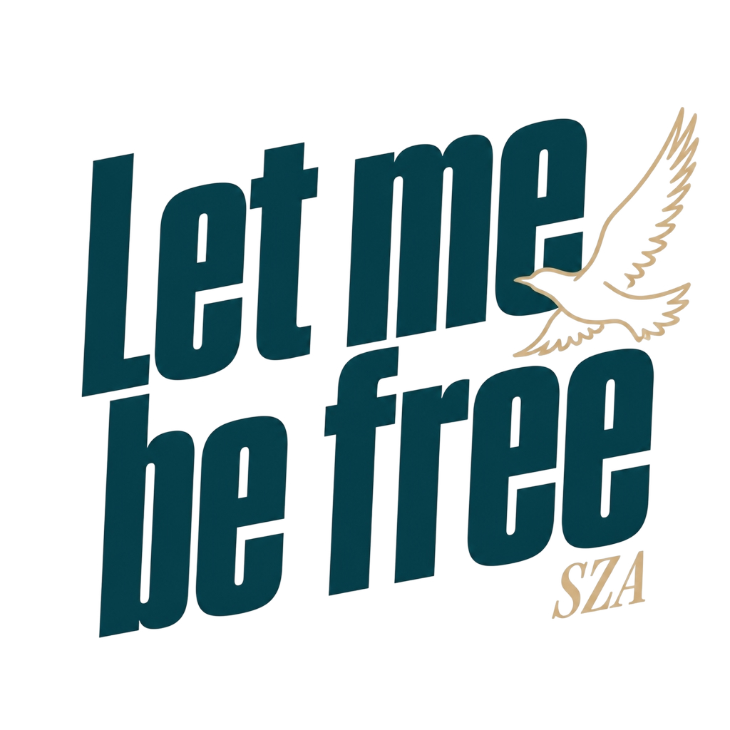 SZA "Let me be free" Poster - Official posters merchandise