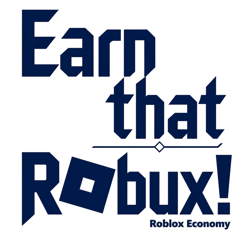 Roblox "Earn that RObux!" Poster