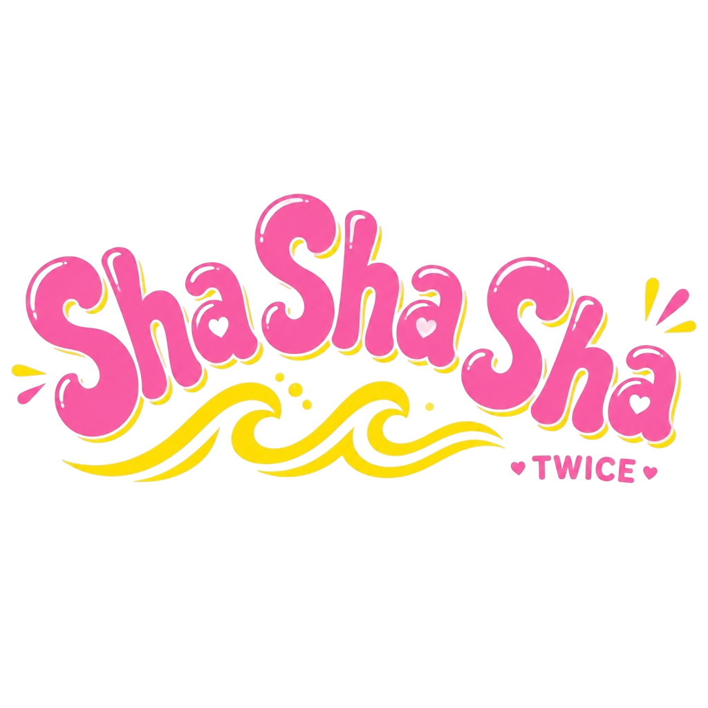 TWICE "Sha Sha Sha" Poster - Official posters merchandise