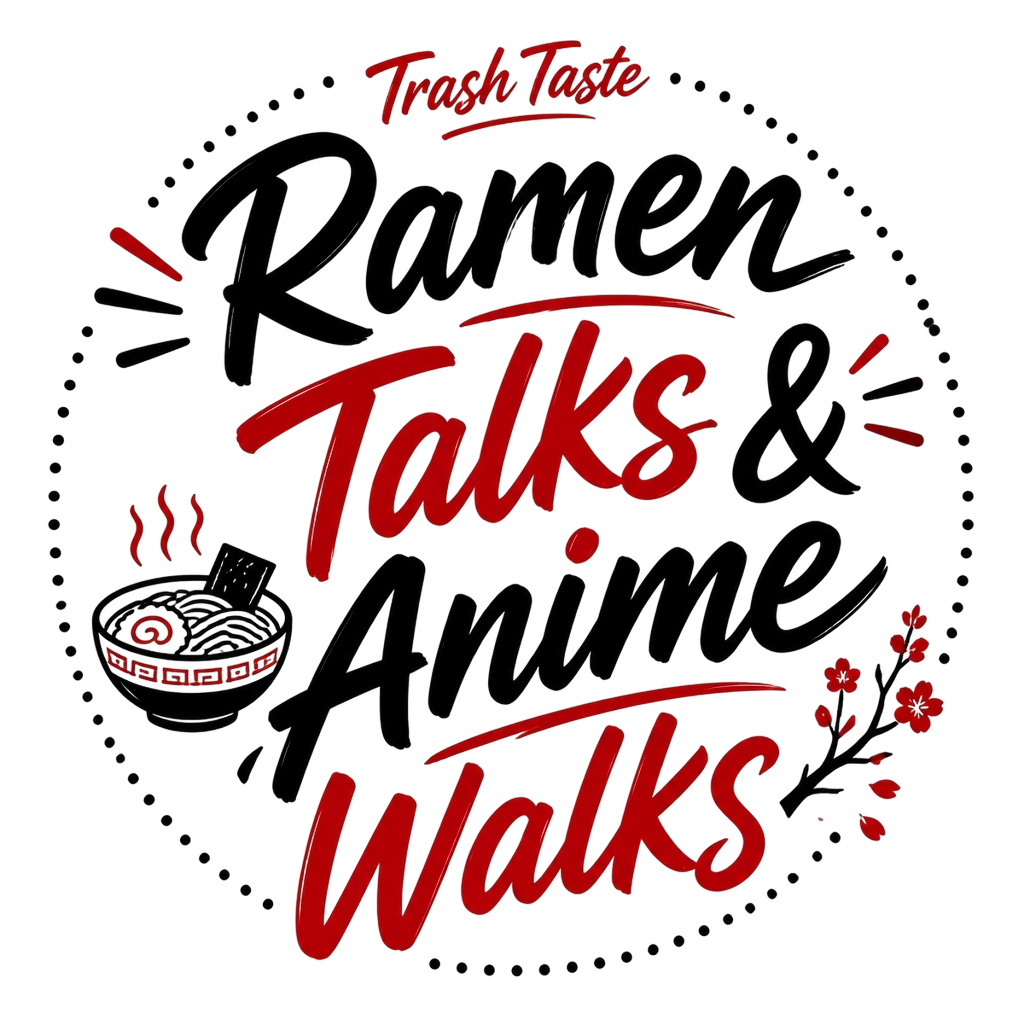 Trash Taste "Ramen Talks & Anime Walks" Poster - Official posters merchandise