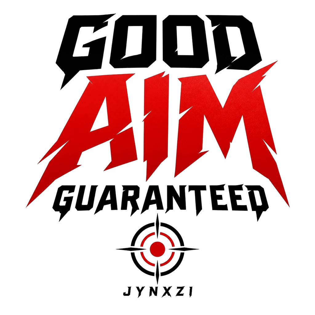 Jynxzi "GOOD AIM GUARANTEED" Poster - Official t-shirts merchandise