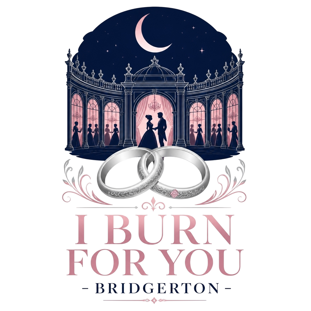 Bridgerton "I Burn For You - Bridgerton" Poster - Bridgerton posters merchandise