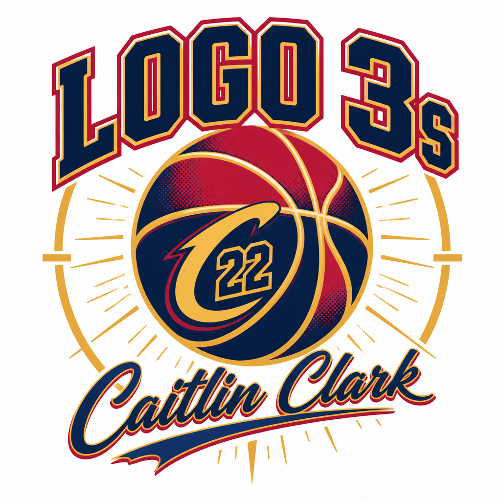 Caitlin Clark "LOGO 3s" Poster