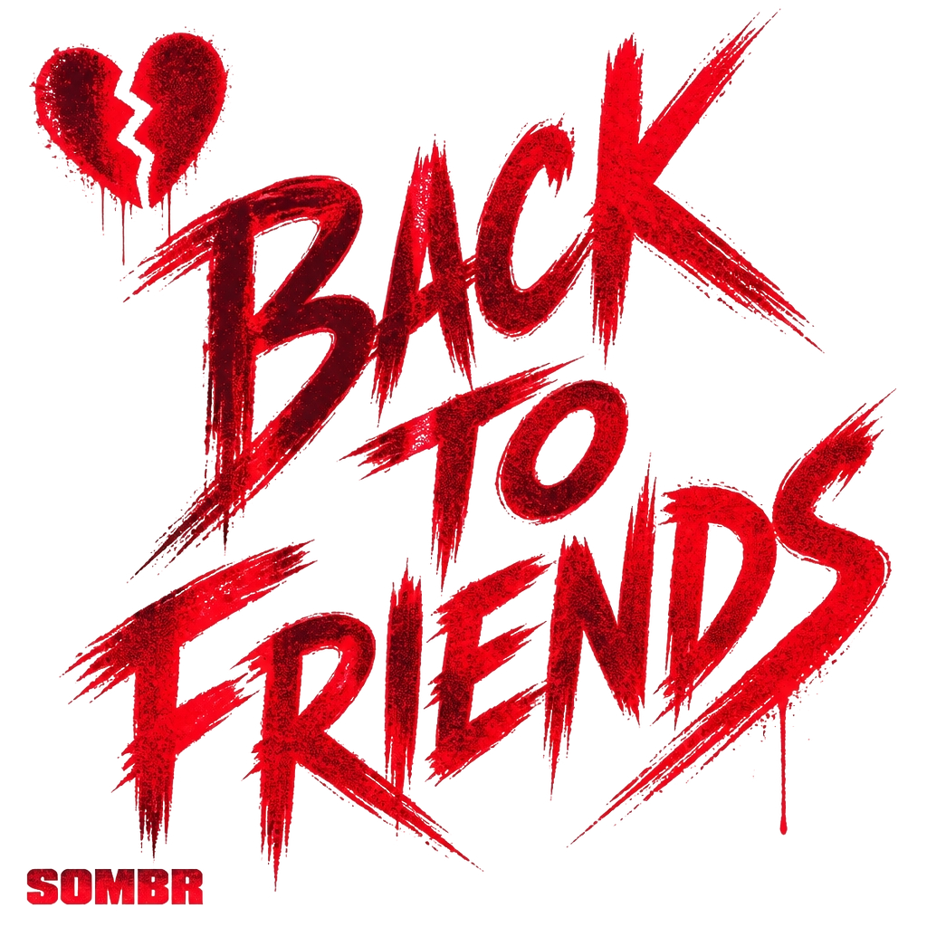 Sombr "Back to Friends" Poster - Official posters merchandise