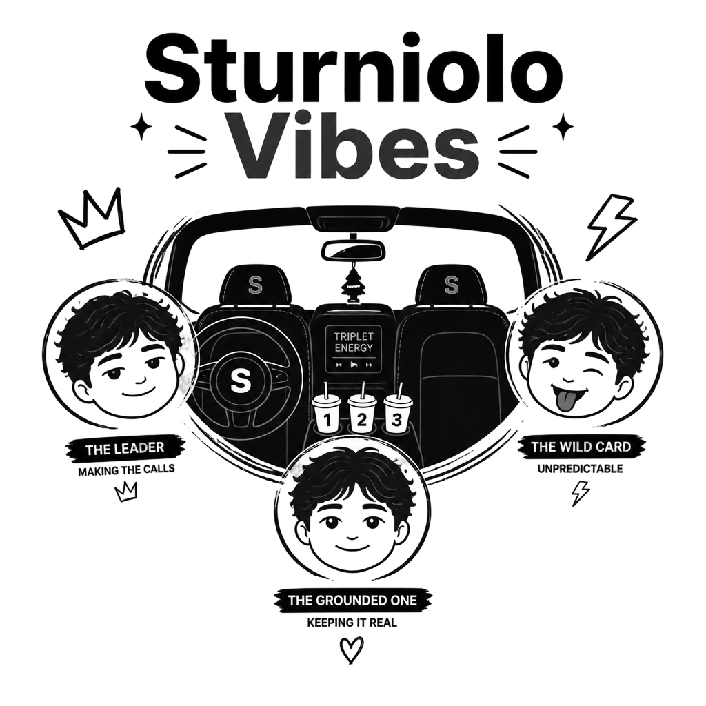 Sturniolo Triplets "Sturniolo Vibes" Poster - Official posters merchandise