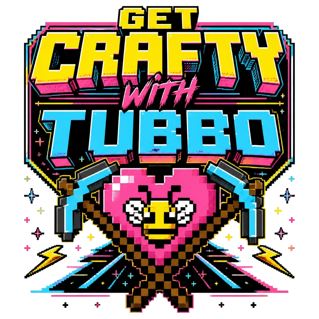 Tubbo "Get Crafty with Tubbo" Poster - Official posters merchandise