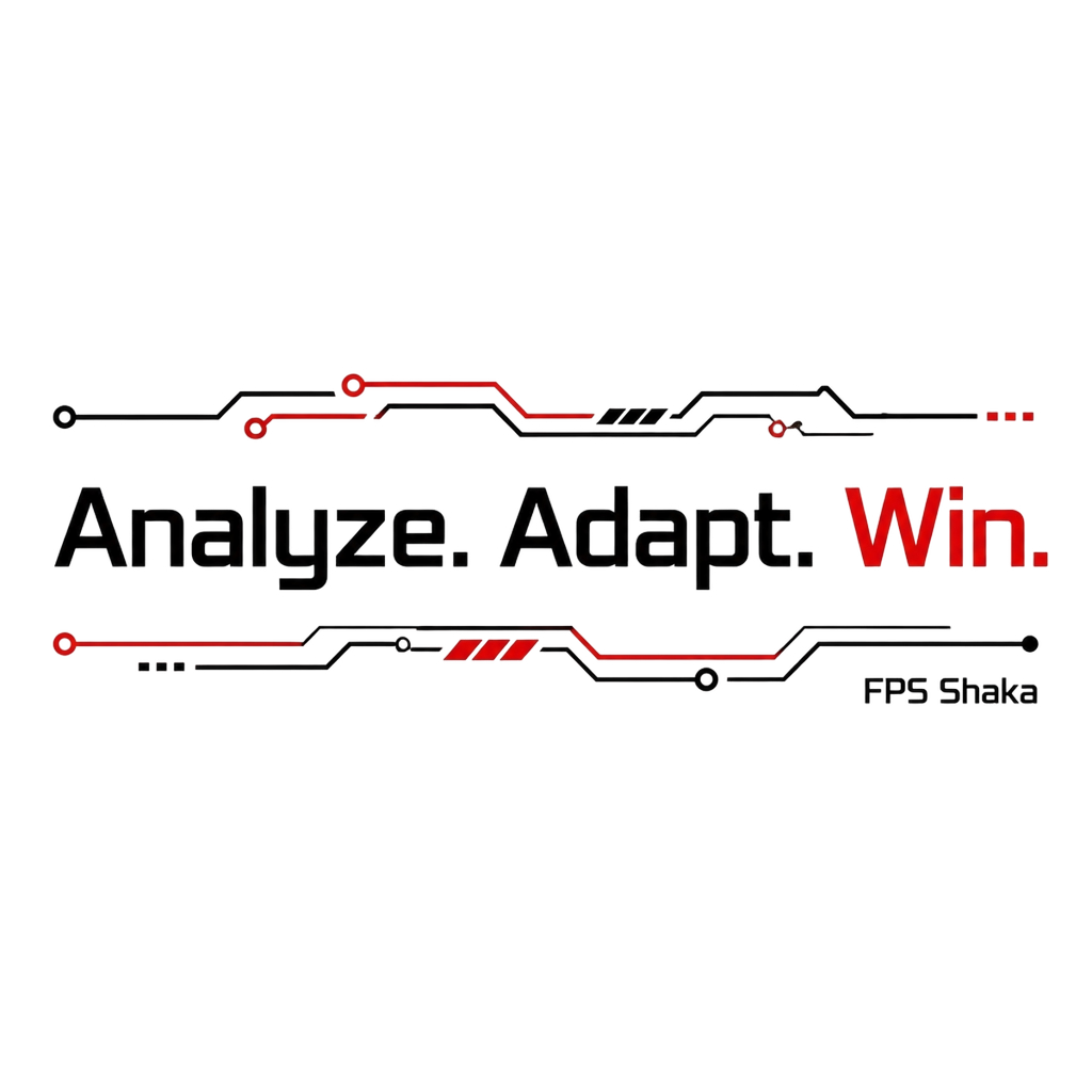 FPS Shaka "Analyze. Adapt. Win." Poster - Official posters merchandise