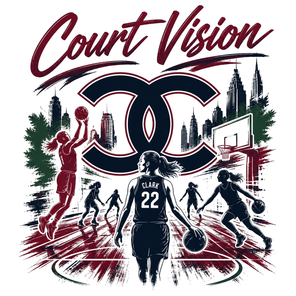 Caitlin Clark "Court Vision" Poster