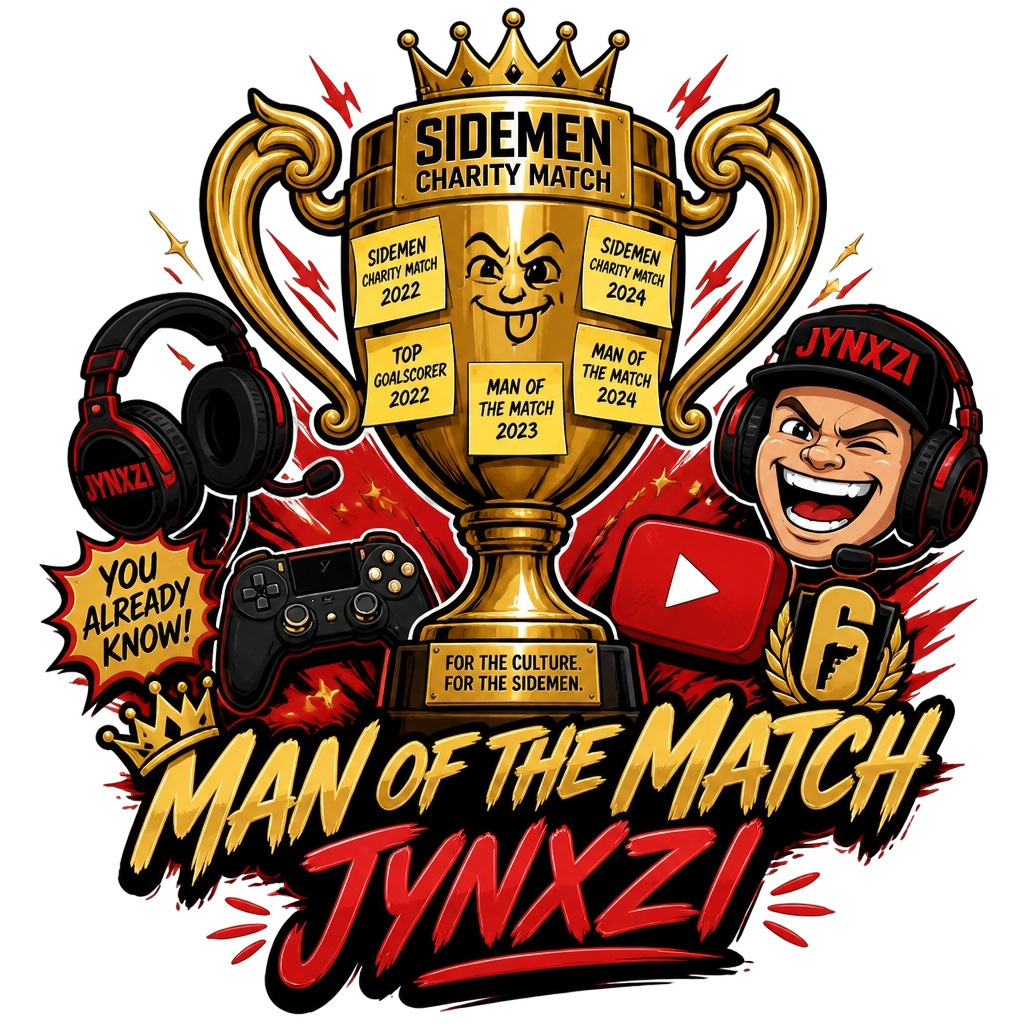 Jynxzi "Man of the Match - Jynxzi" Poster - Official posters merchandise