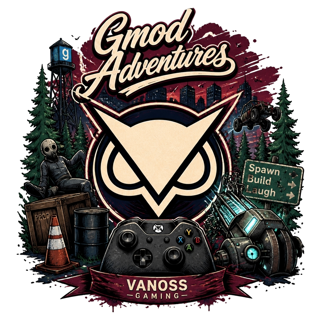 VanossGaming "Gmod Adventures" Poster