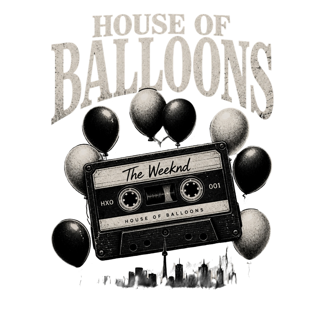 The Weeknd "House of Balloons" Poster - Official posters merchandise