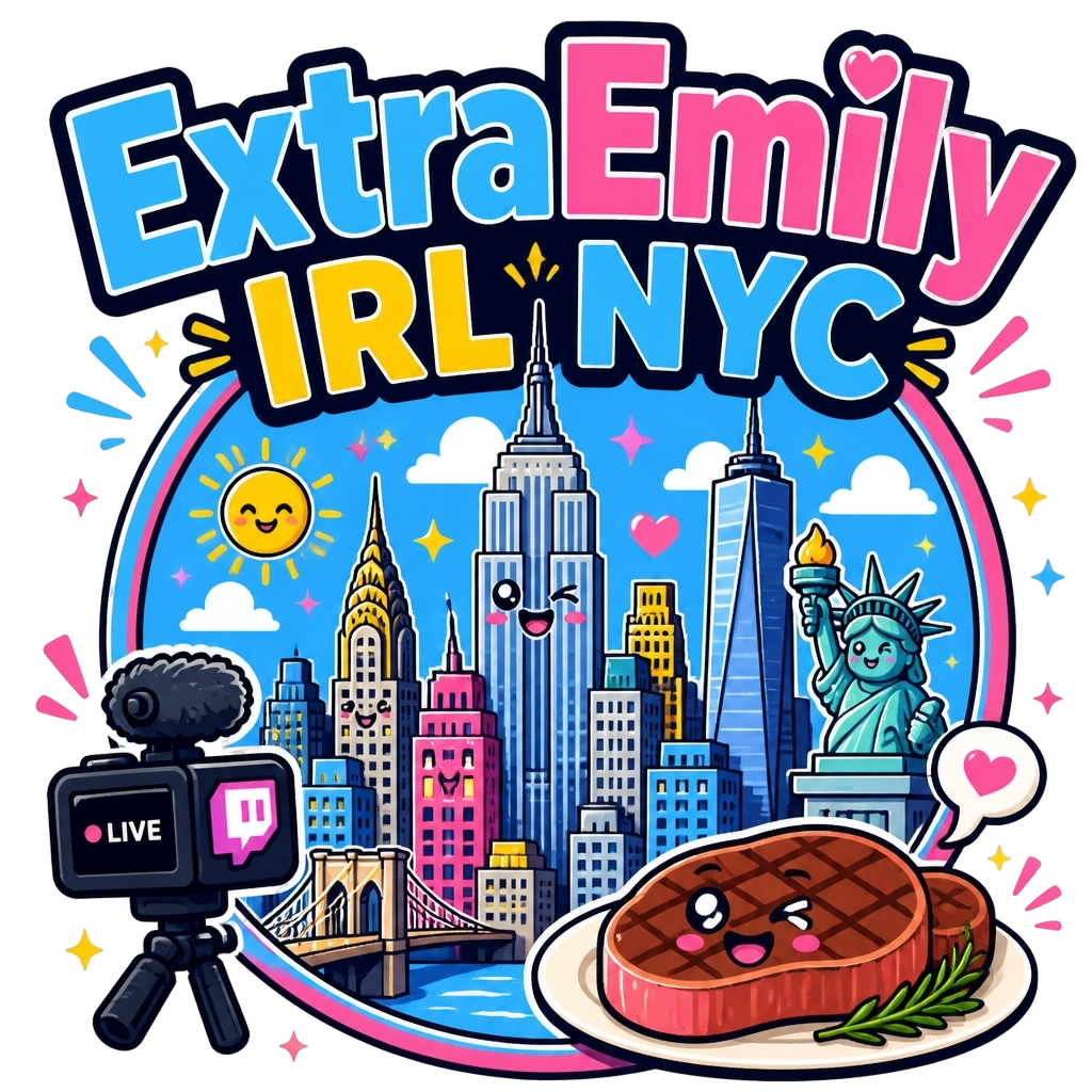 ExtraEmily "ExtraEmily IRL NYC" Poster