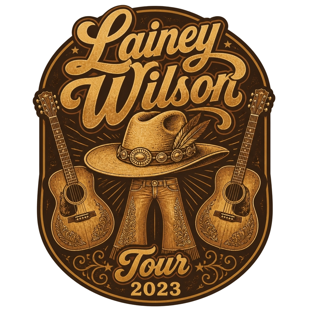 Lainey Wilson "Lainey Wilson Tour 2023" Poster - Official posters merchandise