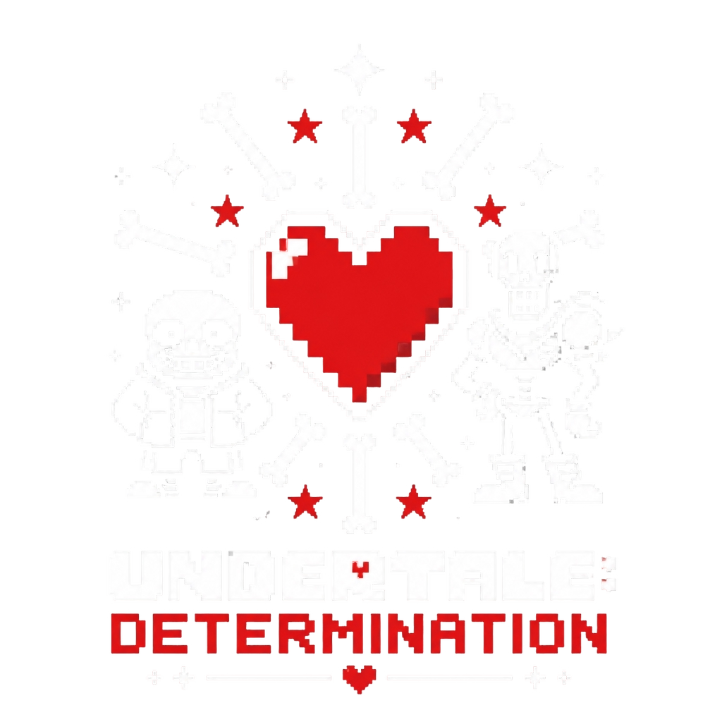 Undertale "Undertale: Determination" Poster - Official posters merchandise