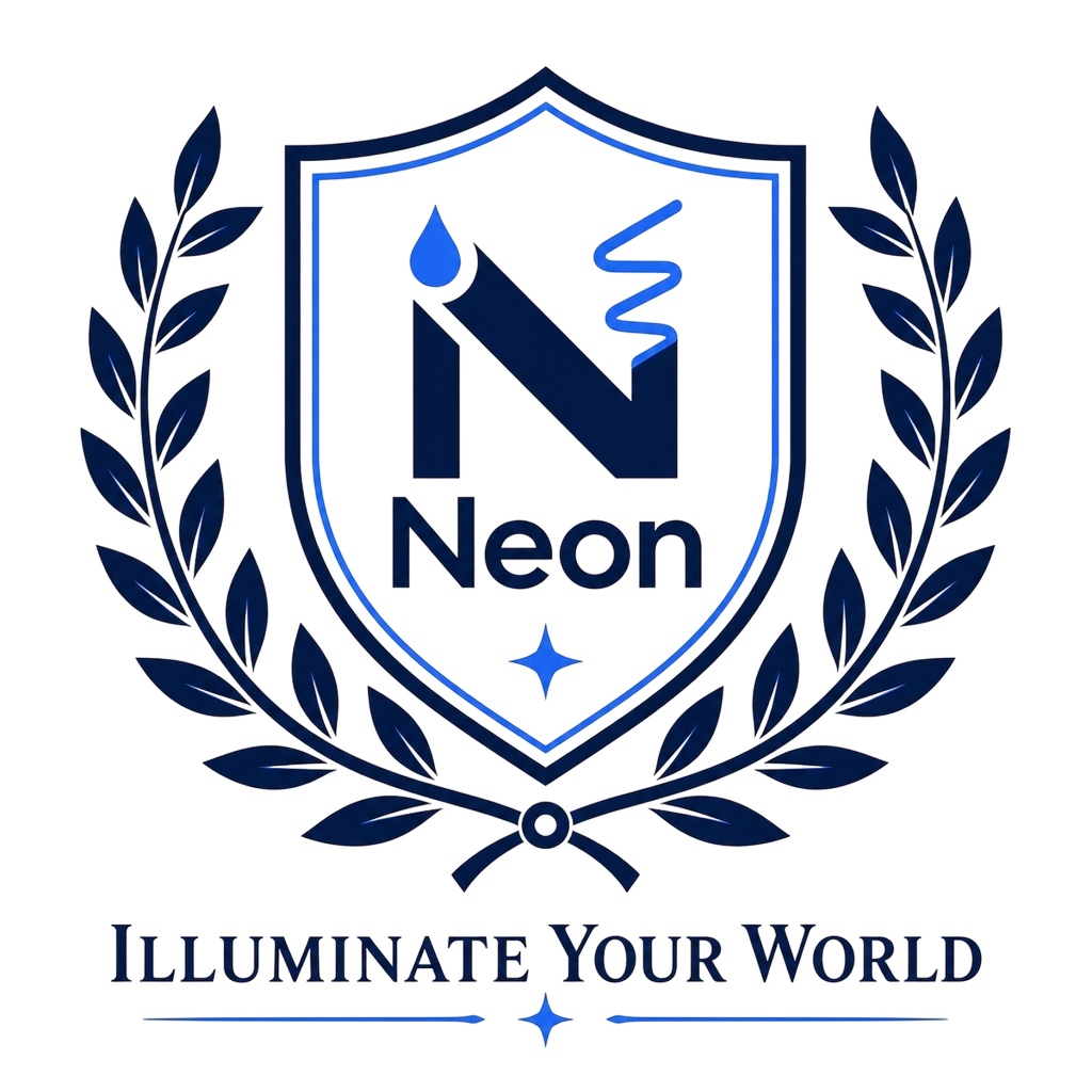 Neon "Illuminate Your World" Poster - Official posters merchandise