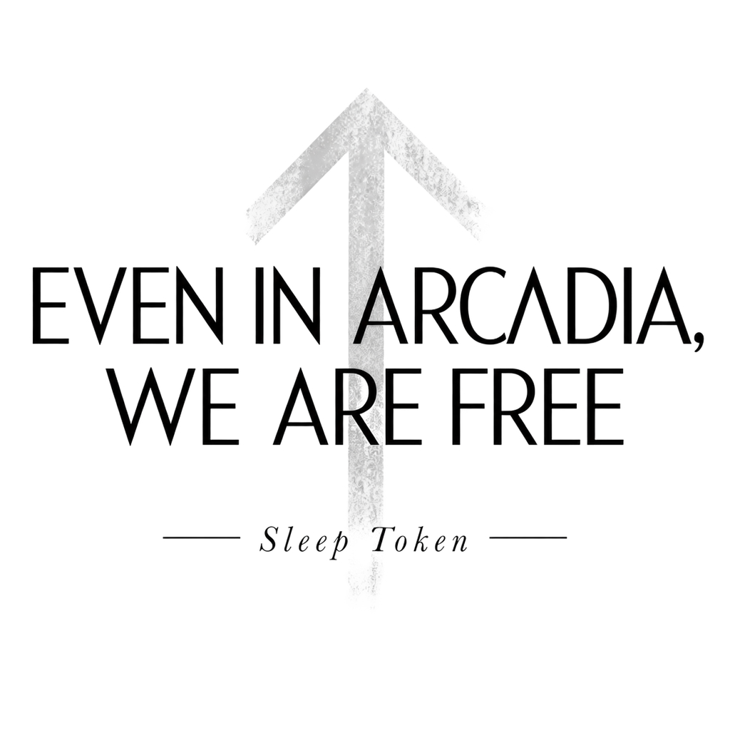 Sleep Token "Even in Arcadia, We Are Free" Poster