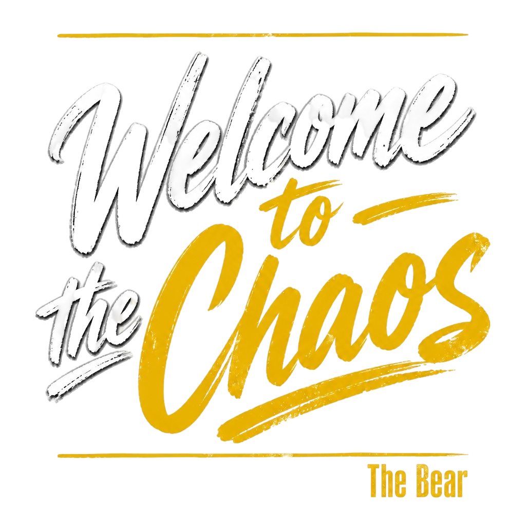 The Bear "Welcome to the Chaos" Poster - Official posters merchandise