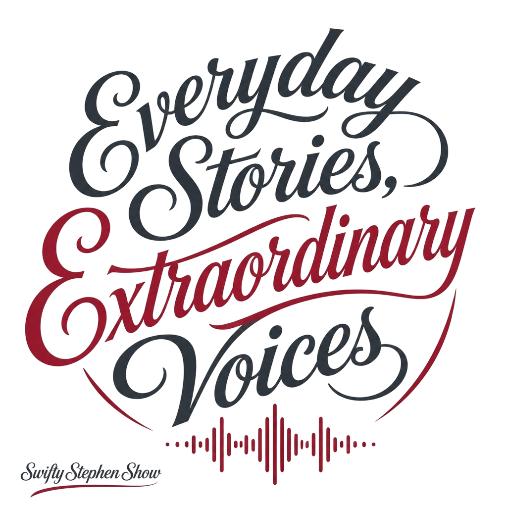 Swifty "Everyday Stories, Extraordinary Voices" Poster