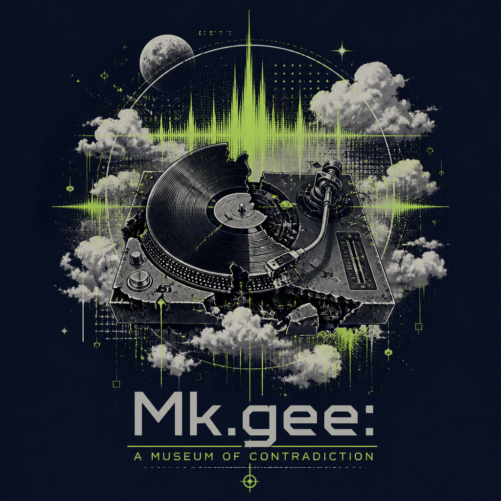Mk.gee "Mk.gee: A Museum of Contradiction" Poster - Official posters merchandise