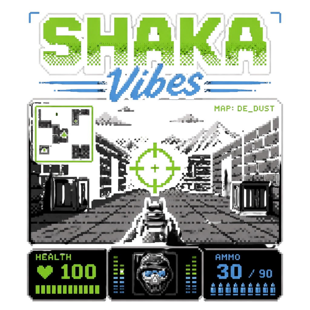 FPS Shaka "SHAKA Vibes" Poster - Official posters merchandise