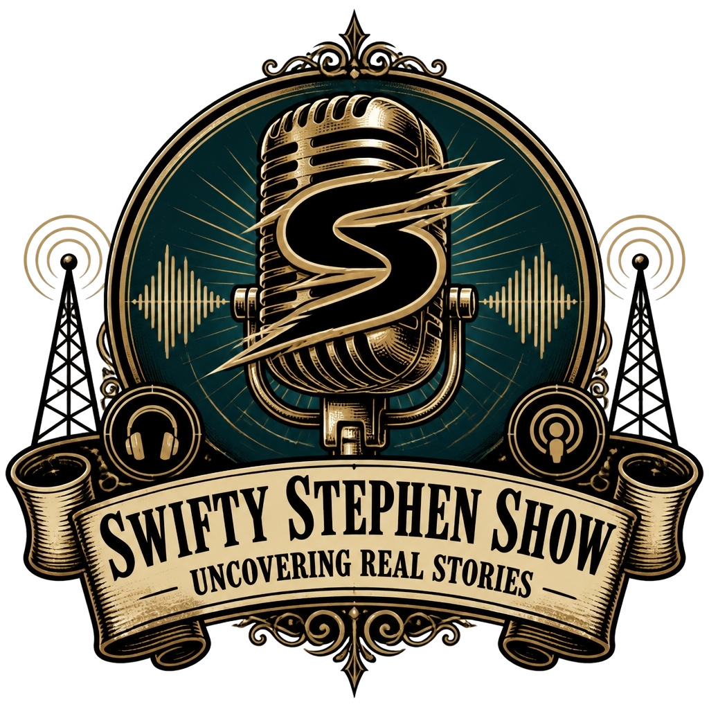 Swifty "Swifty Stephen Show - Uncovering Real Stories" Poster