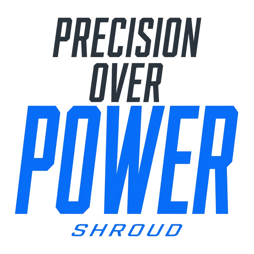 Shroud "Precision Over Power" Poster - Official posters merchandise