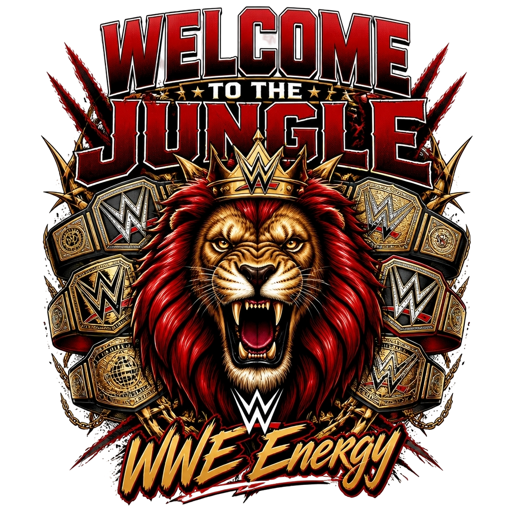 WWE "Welcome to the Jungle" Poster - Official posters merchandise