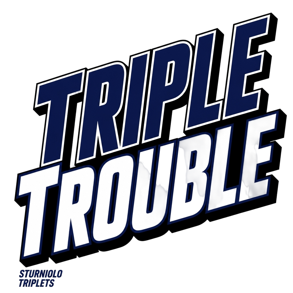 Sturniolo Triplets "Triple Trouble" Poster - Official posters merchandise