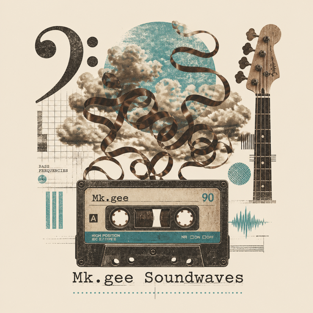 Mk.gee "Mk.gee Soundwaves" Poster - Official posters merchandise