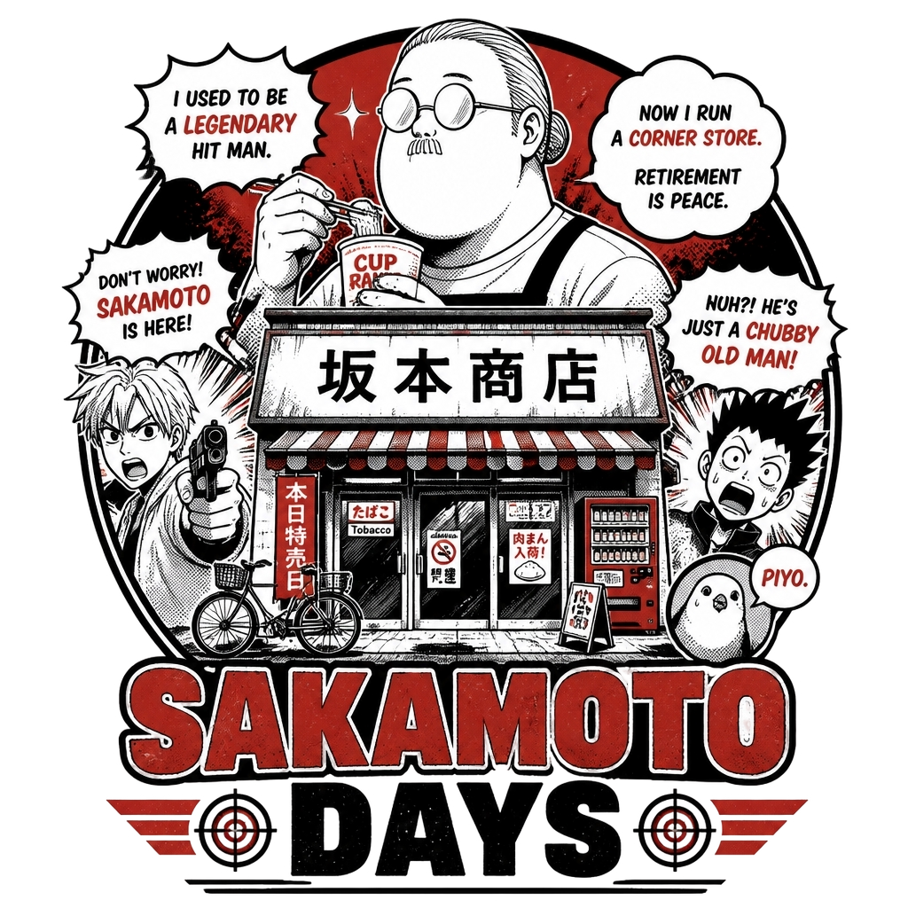 Sakamoto Days Poster - Official posters merchandise